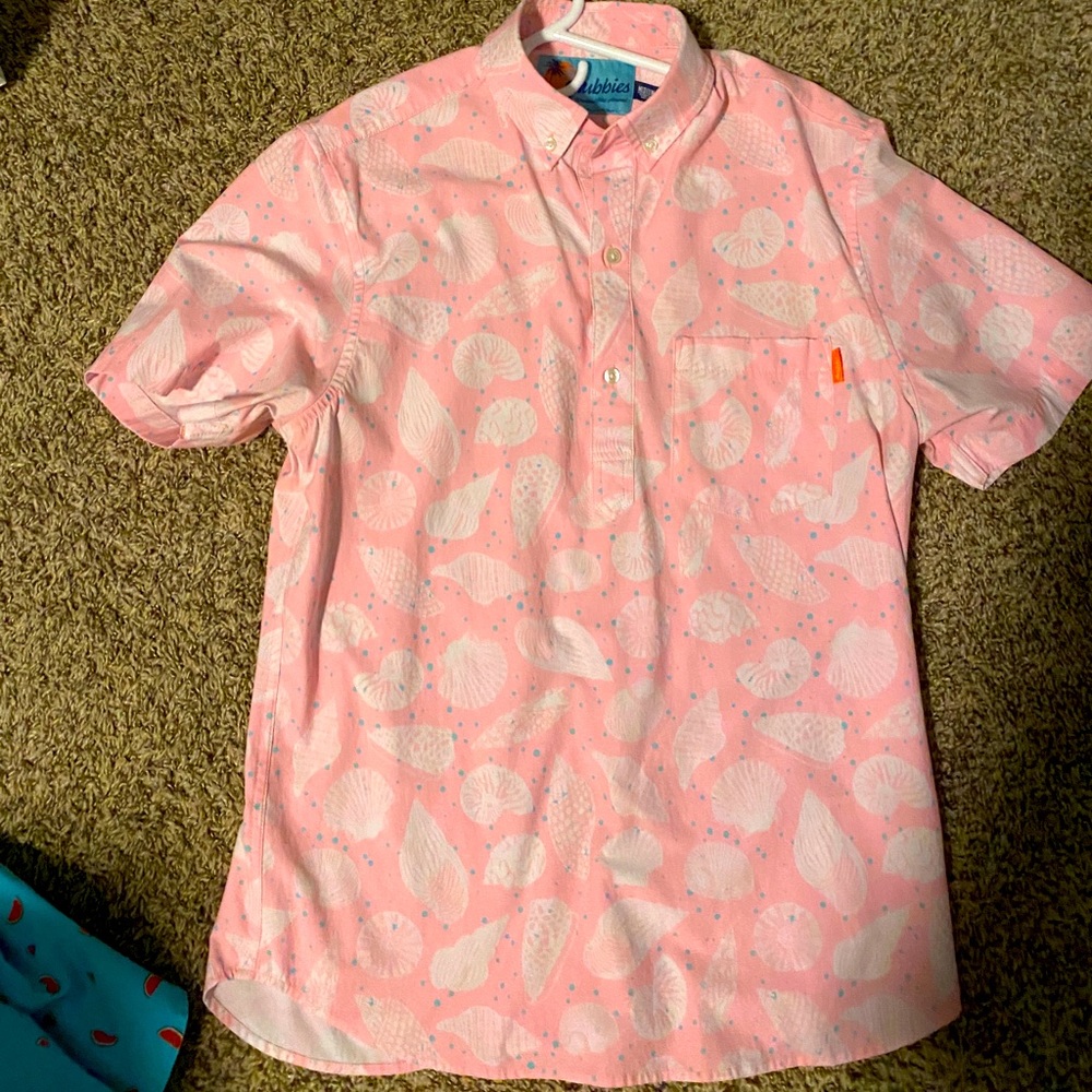 Men’s Chubbies Shirts-Medium with 3 buttons